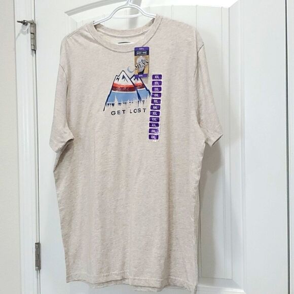 2/$15 Sale State of Mine Mens- "Get lost" tshirt- XXL, NWT - Picture 1 of 4